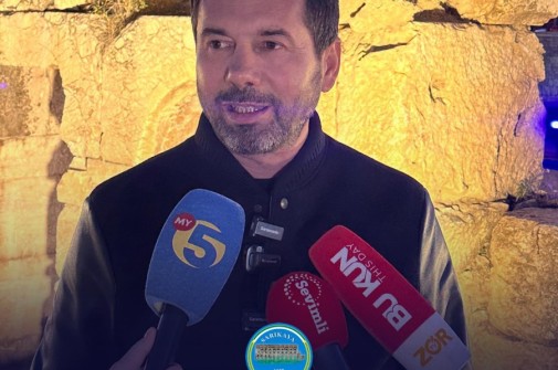 TÜRK DÜNYASI MEDYASI ROMA HAMAMI'NDA